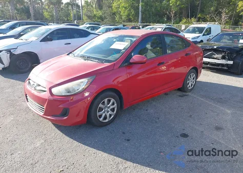 2012 Hyundai Accent Gls из США, поврежденный, VIN KMHCT4AE1CU041512